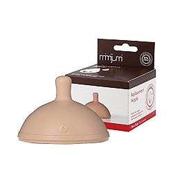 N1 [Mom like a milk bottle] mimijumi Mimijumi nipple 1 (slowly) 0-12 or changeover nipple round hole preparative month by mimijumi