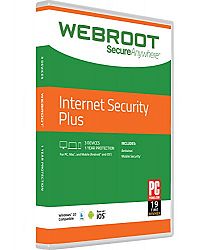 WEBRC Webroot SecureAnywhere Internet Security Plus 1 Year 3 Device (3-Users)