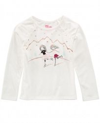 Epic Threads Mix and Match Long-Sleeve Ice Skaters T-Shirt, Toddler Girls (2T-5T), Created for Macy's