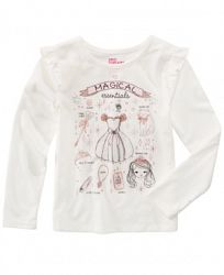Epic Threads Mix and Match Long-Sleeve Graphic-Print T-Shirt, Toddler Girls, Created for Macy's