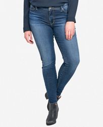 Silver Jeans Co. Trendy Plus Size Bleeker Skinny Jeans