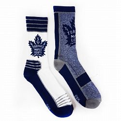 Toronto Maple Leafs NHL Men's 2-Pack Crew Sport Socks
