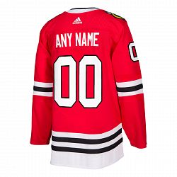 Chicago Blackhawks ANY NAME adidas adizero NHL Authentic Pro Home Jersey