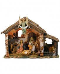 Roman Fontanini 6-Pc. Nativity With Lighted Stable