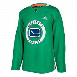 Vancouver Canucks adidas adizero NHL Authentic Pro Practice Jersey - Green