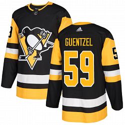 Jake Guentzel Pittsburgh Penguins adidas adizero NHL Authentic Pro Home Jersey