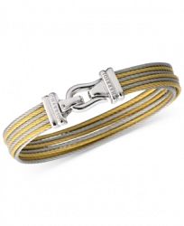 Charriol Women's Brilliant Two-Tone Pvd Stainless Steel Cable Bangle Bracelet