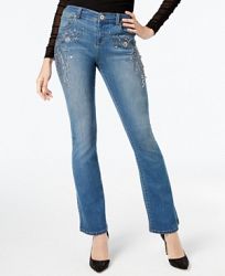 Inc International Concepts Embellished Bootcut Jeans, Created for Macy's