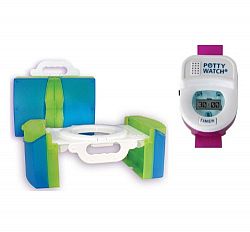 Travel Potty with Training Timer, Pink
