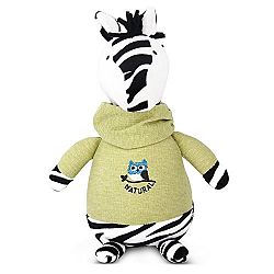 BELK [Wonder Zoo] Cuddly Zebra in Turtleneck Soft Stuffed Lovely Dolls Baby Glow Pal Animal Cuddle Soother, Kids Birthday Christmas Gift 8.9 Inch