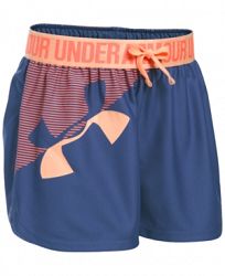 Under Armour Play-Up Graphic-Print Shorts, Big Girls (7-16)