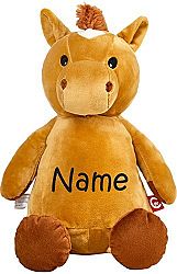 Personalized Stuffed Horse with Embroidered Name