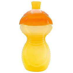 Munchkin Click Lock Bite Proof Sippy Cup, Yellow, 9 Ounce, 1-Pack