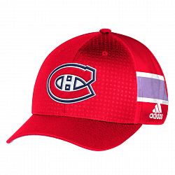 Montreal Canadiens NHL 2017 adidas Hockey Fights Cancer Flex Cap