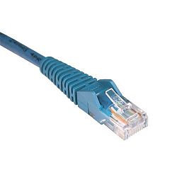 Cat5e 350mhz Snagless Molded Patch Cable (Rj45 M/M) - Blue, 40-Ft.