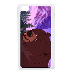 iPod Touch 4 Case White Disney Brother Bear Character Tug CBVNDEA13248