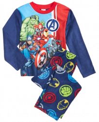 Marvel's Avengers 2-Pc. Fleece Pajama Set, Little Boys & Big Boys