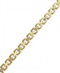 D'Oro by Effy Diamond Link Bracelet (1/2 ct. t. w. ) in 14k Gold