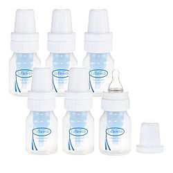 Dr. Brown's Natural Flow Feeding Polypropylene Bottle (2 oz) - 6 Pack