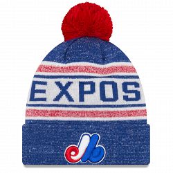 Montreal Expos MLB Toasty Cover Pom Knit Hat