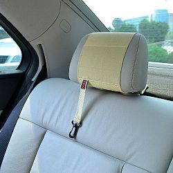 TFY Vehicle Headrest Velcro-Strap (Beige) - Accessory for TFY See-My-Baby Rear Facing Car Seat Safety Mirror