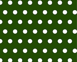 SheetWorld Fitted Oval (Stokke Mini) - Polka Dots Hunter Green - Made In USA - 58.4 cm x 73.7 cm ( 23 inches x 29 inches)