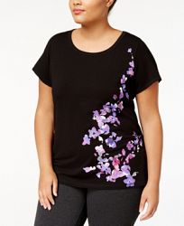 Ideology Plus Size Graphic T-Shirt, Created for Macy's