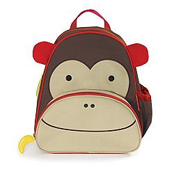 Skip Hop Zoo Pack Little Kid & Toddler Backpack, Marshall Monkey