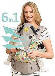 SIX-Position, 360° Ergonomic Baby & Child Carrier by LILLEbaby - The COMPLETE All Seasons (Desert Bloom)