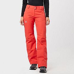 Orange Salomon Women’s Stormspotter Ski Pants