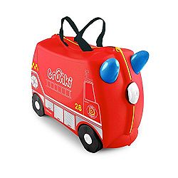 Trunki The Original Ride-On Frank Suitcase, Red