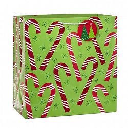 Hallmark Hallmark Image Arts Candy Canes X-Deep Christmas Gift Bag Multi Coloured