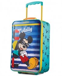 Disney Mickey Mouse 18" Softside Rolling Suitcase By American Tourister