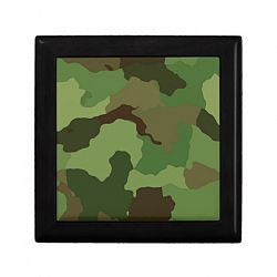Camouflage Pattern Keepsake Box