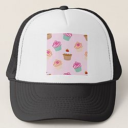 Cupcakes And Muffins Trucker Hat