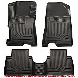 Husky Liners 98821 Black WeatherBeater Front & 2nd Seat FITS:MERCED. . .