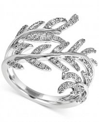 Effy Diamond Leaf Ring (5/8 ct. t. w. ) in 14k White Gold