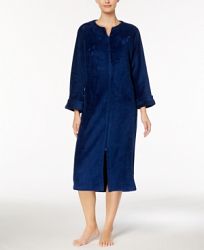 Miss Elaine Embroidered Fleece Robe