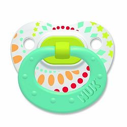 Nuk Orthodontic Trendline BPA Free 18+ Months Dots Pacifiers (2pack) Girls Colors by NUK