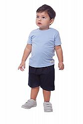 Pulla Bulla Baby Boy Short Sleeve T-Shirt Classic Tee 6-9 Months - Sky Blue