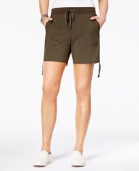 Style & Co Pull-On Ruched Shorts, Created for Macy's