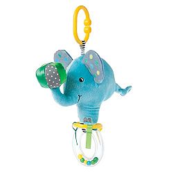 Manhattan Toy Link and Play Elephant Teether and Rattle Travel Toy