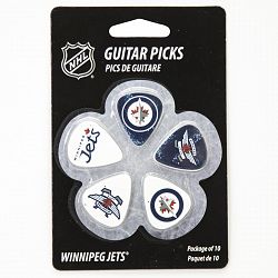 Winnipeg Jets Woodrow Guitar 10-Pack Guitar Picks