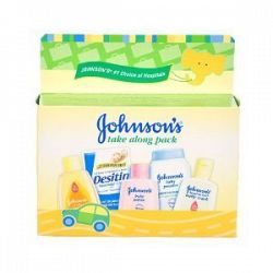 Baby / Child Johnson & Johnson Take Along Pack With Head-To-Toe Baby Wash , Lotion & Powder With Aloe & Vitamin E Infant by ILOVEBABY
