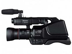 Panasonic AGAC8PJ Full-HD 1080P Shoulder-Mount AVCCAM Professional Camcorder