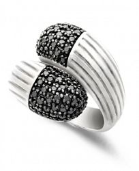 Balissima by Effy Black Diamond Wrap Ring (5/8 ct. t. w. ) in Sterling Silver