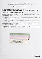 IBM 4849KDF Windows Small Business Server 2011 (CD-ROM)