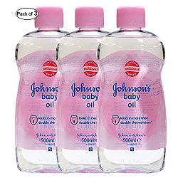 Johnson’s Baby Oil (300ml) (Pack of 3)
