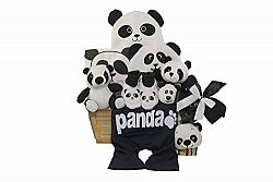 Art of Appreciation Gift Baskets Panda Mania New Baby Bear Gift Basket, Neutral Boy or Girl