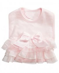 First Impressions Baby Girls Ruffle Bib, Created for Macy's